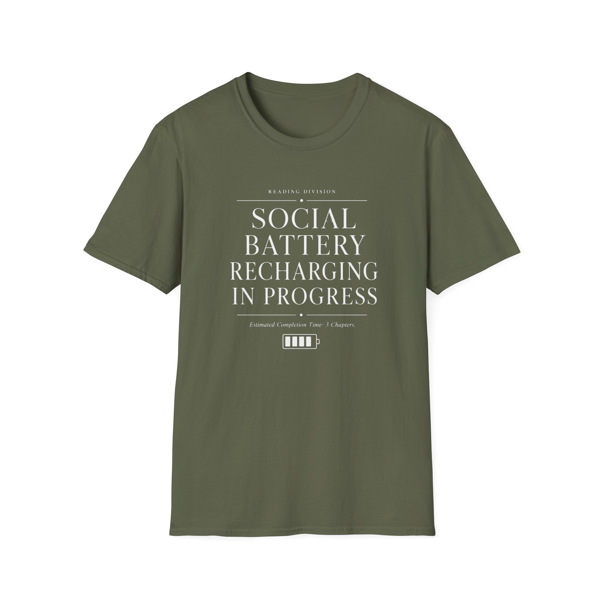 Social Battery Recharging T-Shirt