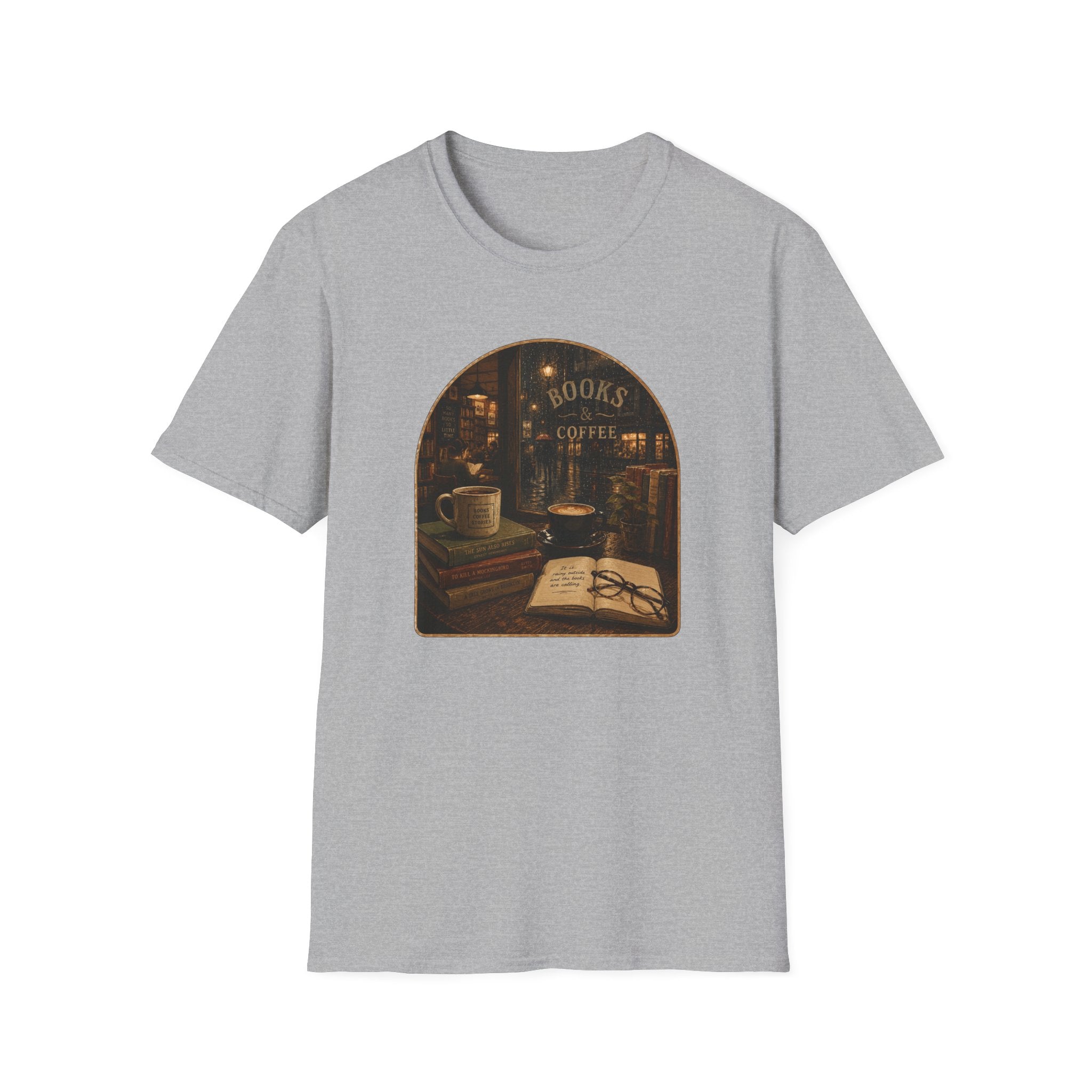 Books & Coffee T-Shirt