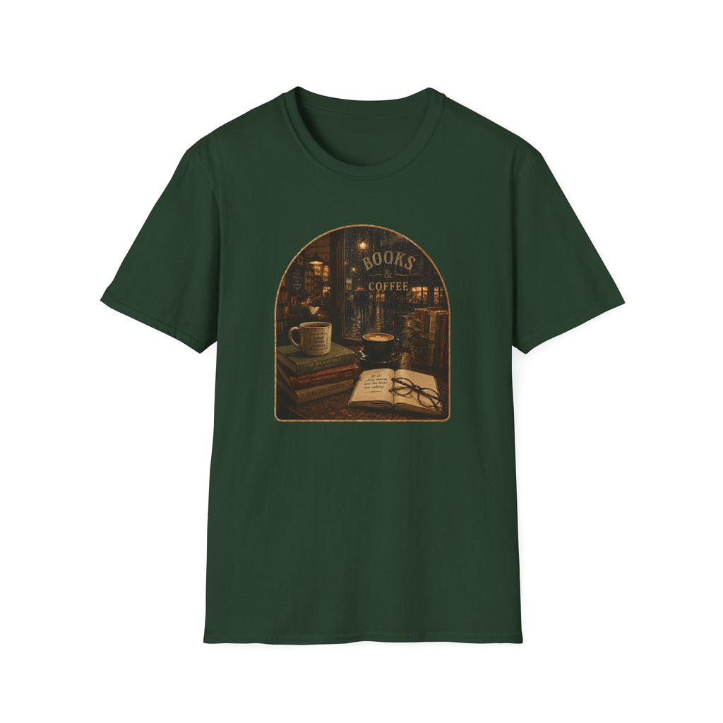 Books & Coffee T-Shirt