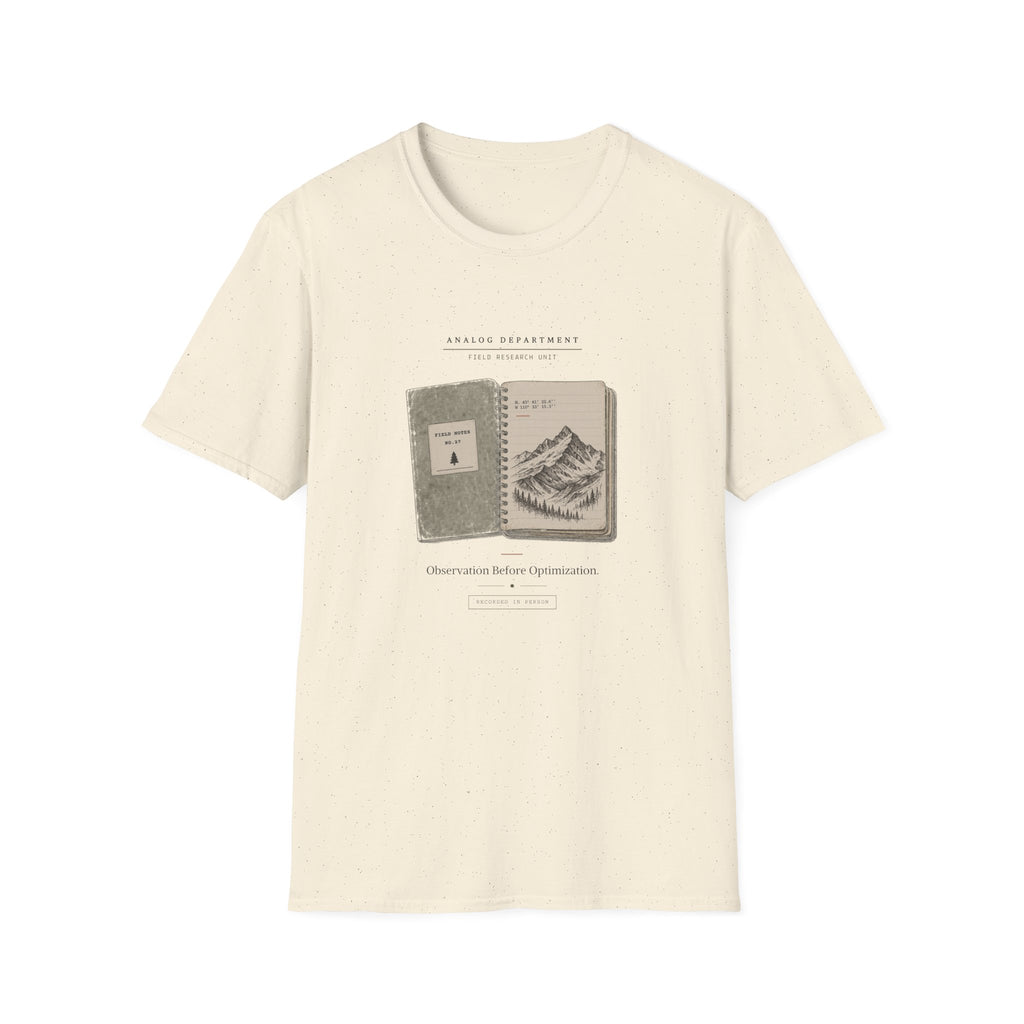 Observation First T-Shirt