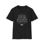 Social Battery Recharging T-Shirt