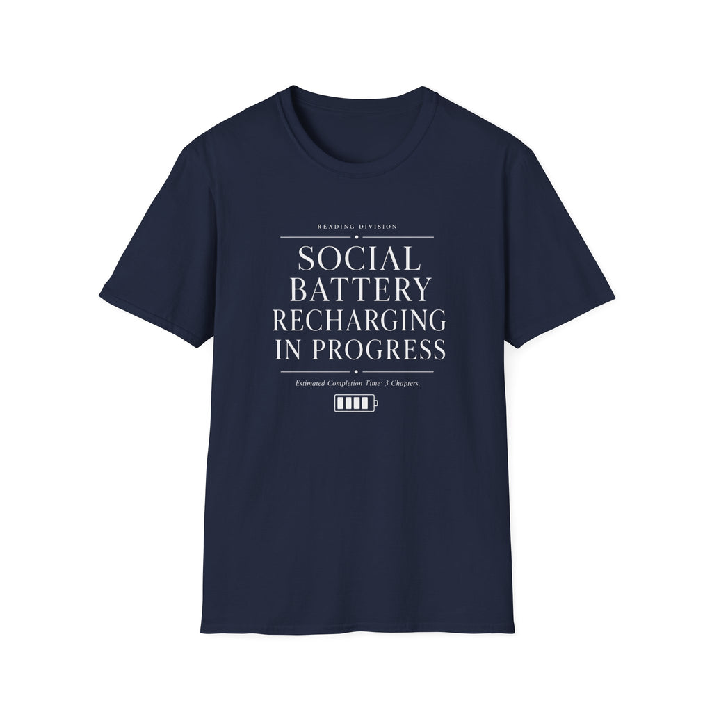 Social Battery Recharging T-Shirt
