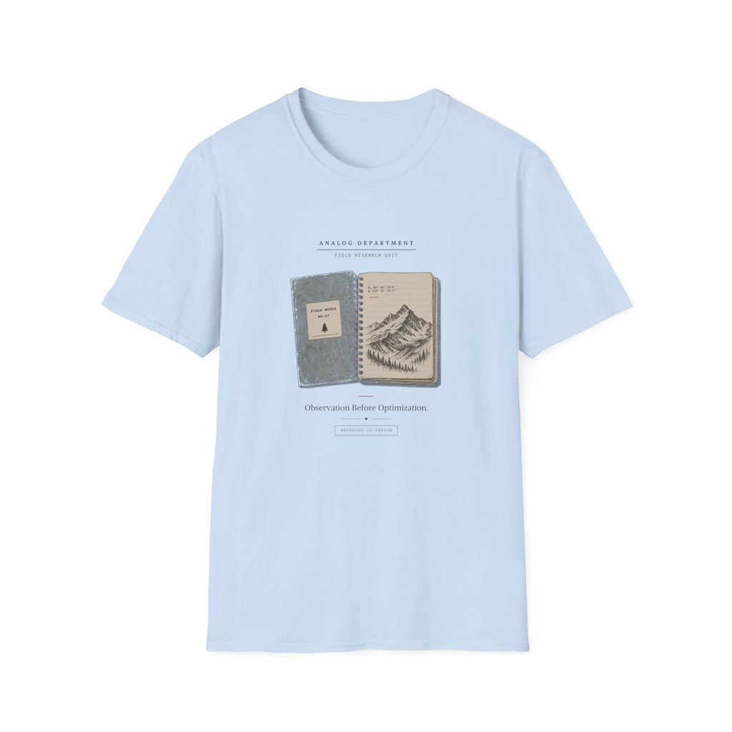 Observation First T-Shirt