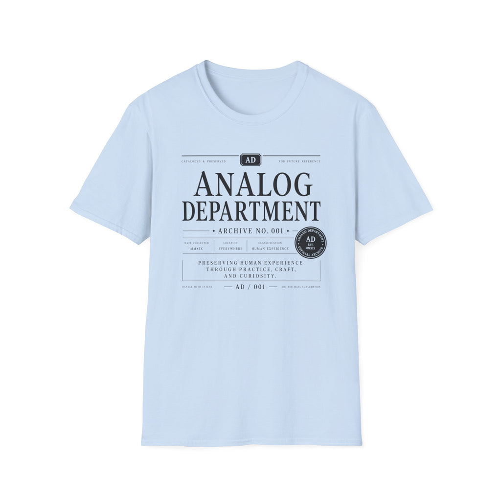 Analog Department T-Shirt