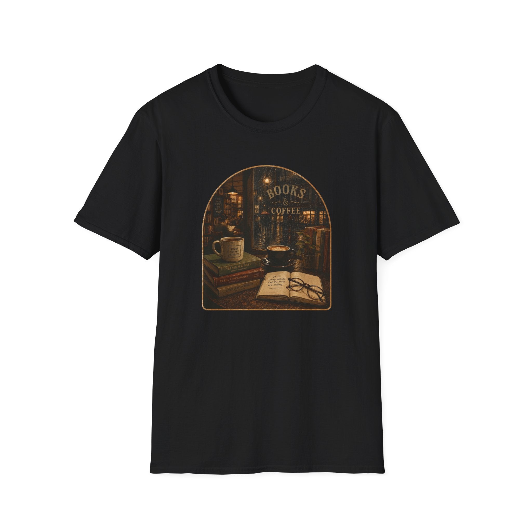 Books & Coffee T-Shirt