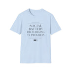 Social Battery Recharging T-Shirt